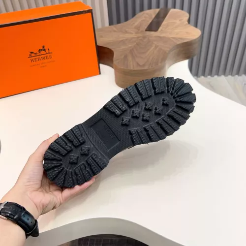 Replica Hermes Leather Shoes For Men #1319342 $132.00 USD for Wholesale