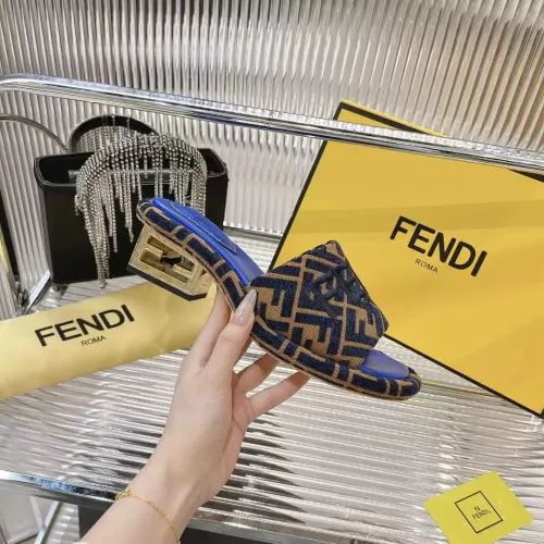 Replica Fendi Slippers For Women #1319508 $96.00 USD for Wholesale