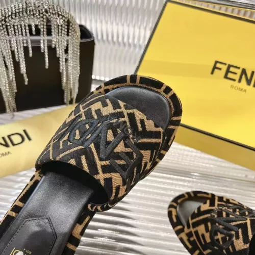 Replica Fendi Slippers For Women #1319510 $96.00 USD for Wholesale
