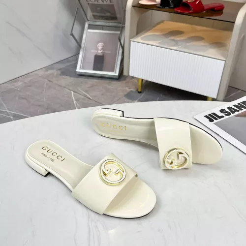 Replica Gucci Slippers For Women #1319517 $85.00 USD for Wholesale
