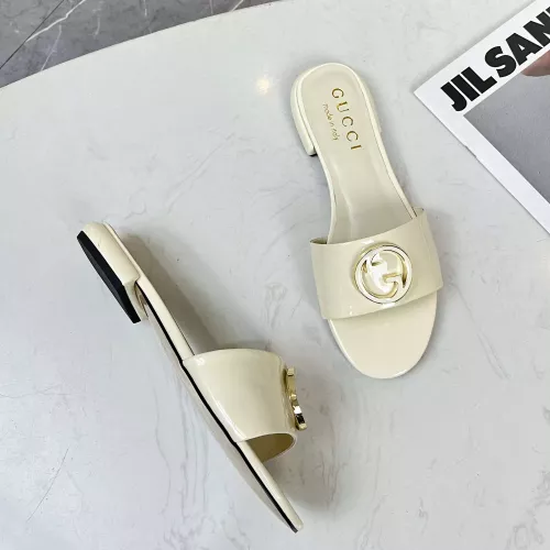 Replica Gucci Slippers For Women #1319517 $85.00 USD for Wholesale