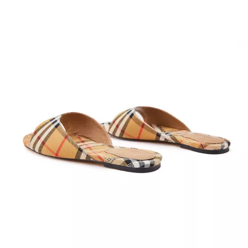 Replica Burberry Slippers For Women #1319536 $82.00 USD for Wholesale