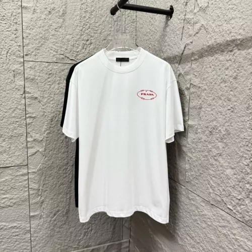 Prada T-Shirts Short Sleeved For Unisex #1319552