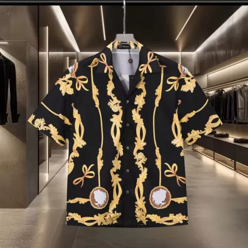 Versace Shirts Short Sleeved For Unisex #1319578