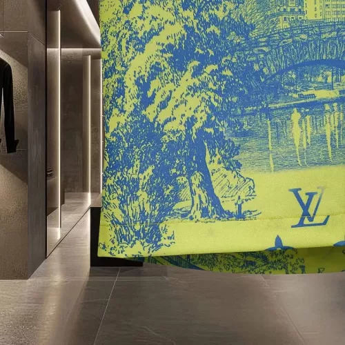 Replica Louis Vuitton LV Shirts Short Sleeved For Unisex #1319591 $60.00 USD for Wholesale