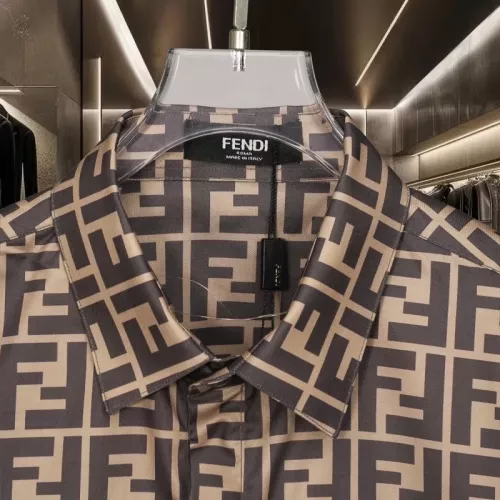 Replica Fendi Shirts Short Sleeved For Unisex #1319605 $60.00 USD for Wholesale