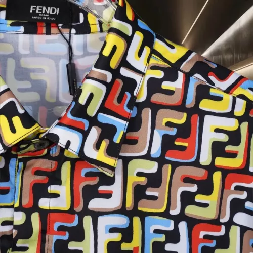 Replica Fendi Shirts Long Sleeved For Unisex #1319608 $60.00 USD for Wholesale
