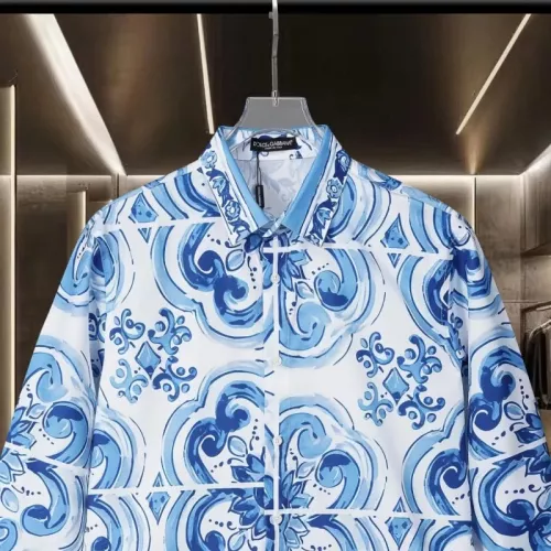 Replica Dolce & Gabbana D&G Shirts Long Sleeved For Unisex #1319612 $60.00 USD for Wholesale