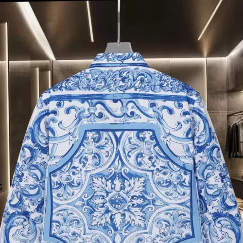 Replica Dolce & Gabbana D&G Shirts Long Sleeved For Unisex #1319613 $60.00 USD for Wholesale