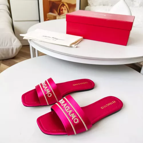 Salvatore Ferragamo Slippers For Women #1319623 $82.00 USD, Wholesale Replica Salvatore Ferragamo Slippers