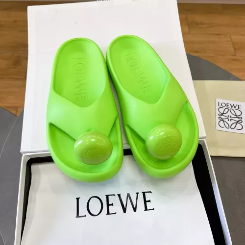 Replica LOEWE Slippers For Women #1319672 $80.00 USD for Wholesale
