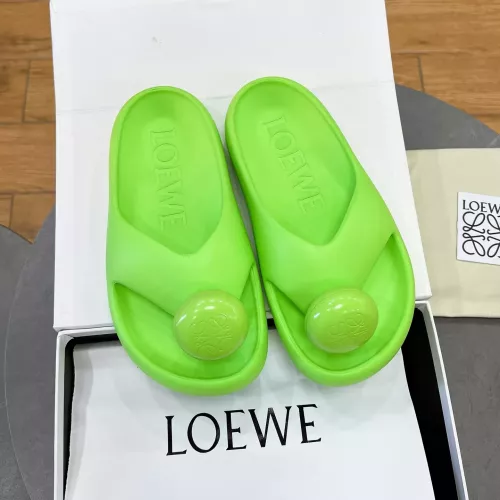 Replica LOEWE Slippers For Women #1319672 $80.00 USD for Wholesale