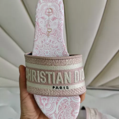 Replica Christian Dior Slippers For Women #1319717 $68.00 USD for Wholesale