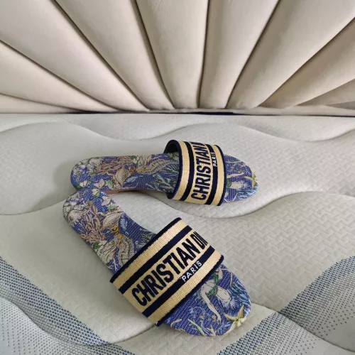 Replica Christian Dior Slippers For Women #1319727 $68.00 USD for Wholesale