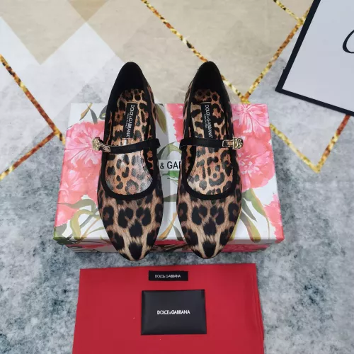 Replica Dolce & Gabbana D&G Flat Shoes For Women #1319787 $122.00 USD for Wholesale