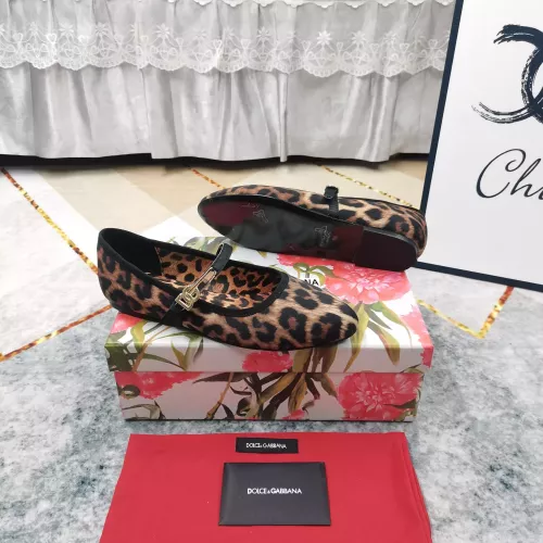 Replica Dolce & Gabbana D&G Flat Shoes For Women #1319787 $122.00 USD for Wholesale
