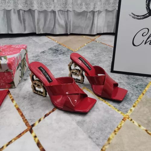 Replica Dolce & Gabbana D&G Slippers For Women #1319822 $128.00 USD for Wholesale