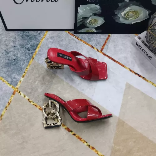 Replica Dolce & Gabbana D&G Slippers For Women #1319822 $128.00 USD for Wholesale