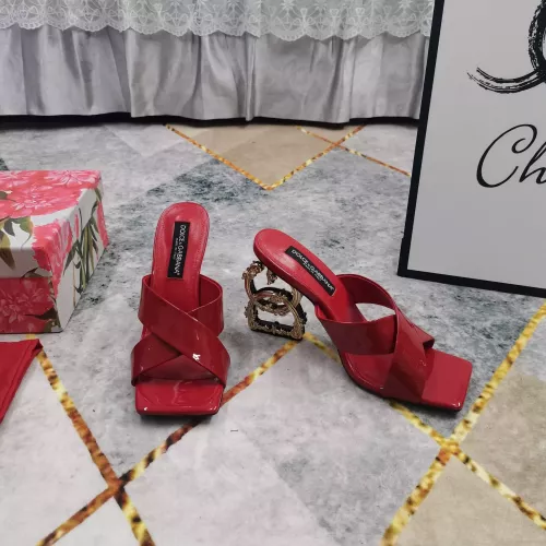 Replica Dolce & Gabbana D&G Slippers For Women #1319822 $128.00 USD for Wholesale