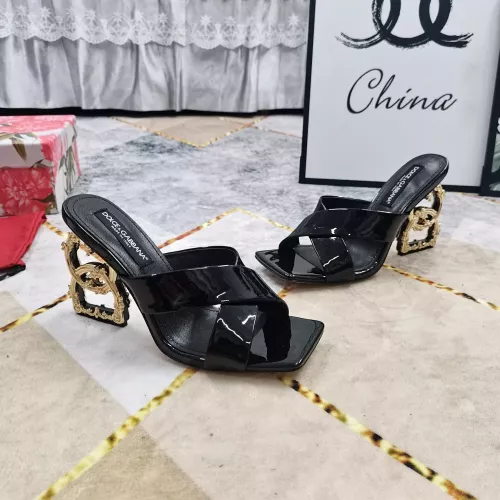 Replica Dolce & Gabbana D&G Slippers For Women #1319824 $128.00 USD for Wholesale