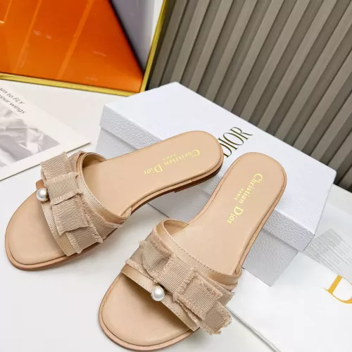 Replica Christian Dior Slippers For Women #1319833 $82.00 USD for Wholesale