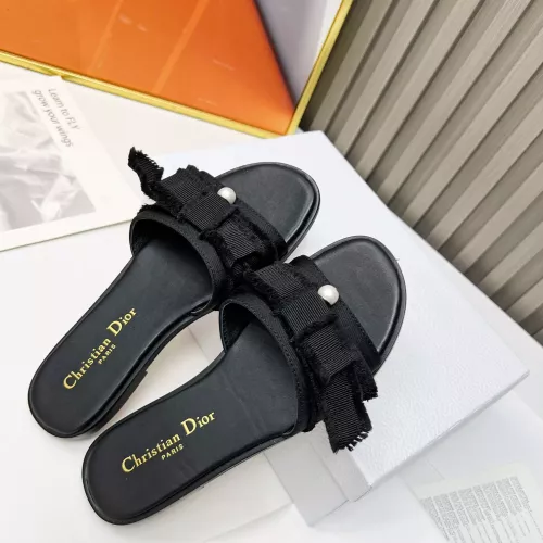 Replica Christian Dior Slippers For Women #1319834 $82.00 USD for Wholesale