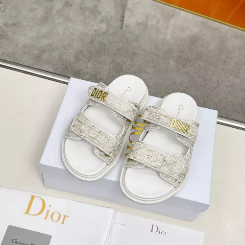 Replica Christian Dior Slippers For Women #1319846 $92.00 USD for Wholesale