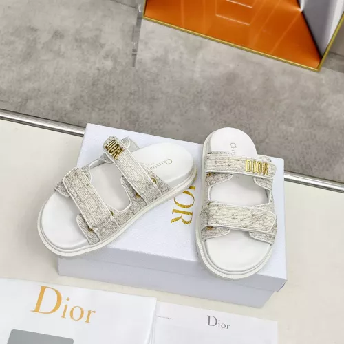 Replica Christian Dior Slippers For Women #1319846 $92.00 USD for Wholesale