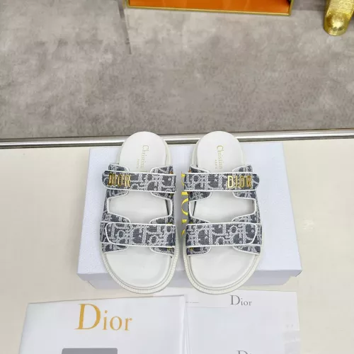 Replica Christian Dior Slippers For Women #1319872 $92.00 USD for Wholesale