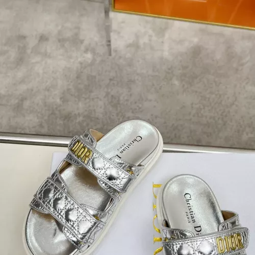 Replica Christian Dior Slippers For Women #1319879 $96.00 USD for Wholesale