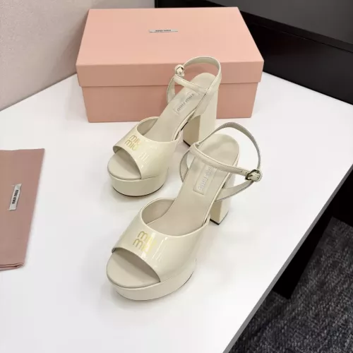 Replica MIU MIU Sandal For Women #1319948 $118.00 USD for Wholesale