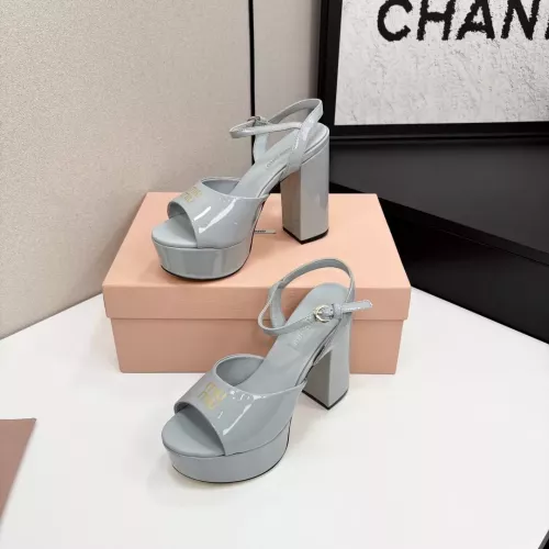 Replica MIU MIU Sandal For Women #1319950 $118.00 USD for Wholesale