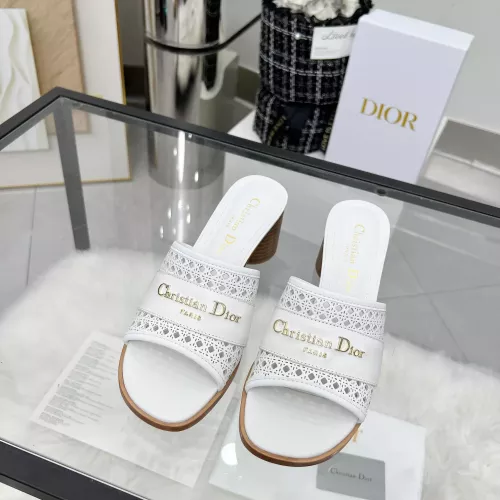 Replica Christian Dior Slippers For Women #1319973 $92.00 USD for Wholesale