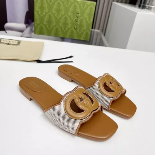 Replica Gucci Slippers For Women #1320034 $82.00 USD for Wholesale