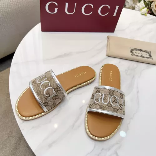 Replica Gucci Slippers For Women #1320036 $82.00 USD for Wholesale
