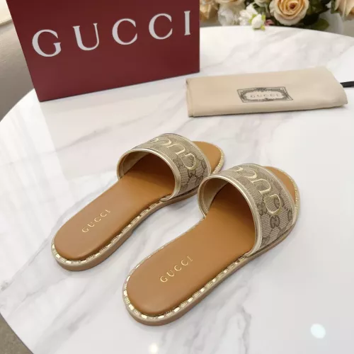 Replica Gucci Slippers For Women #1320037 $82.00 USD for Wholesale