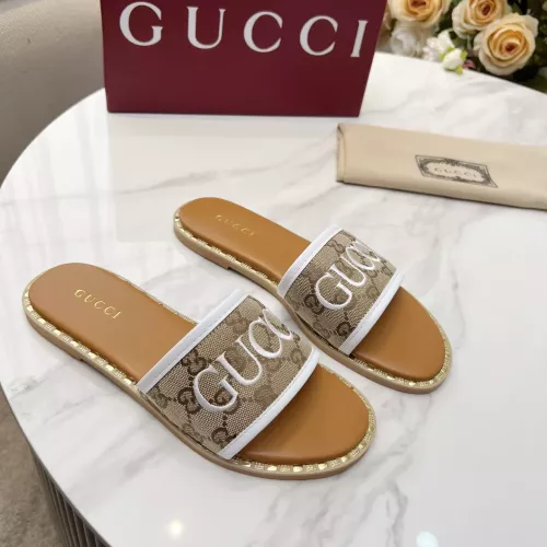 Replica Gucci Slippers For Women #1320043 $82.00 USD for Wholesale