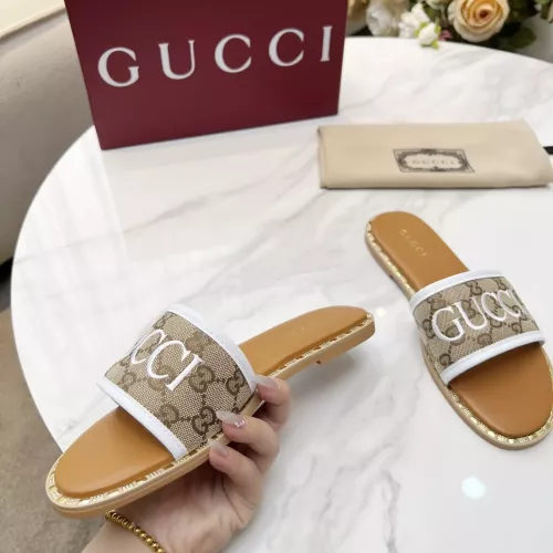 Replica Gucci Slippers For Women #1320043 $82.00 USD for Wholesale