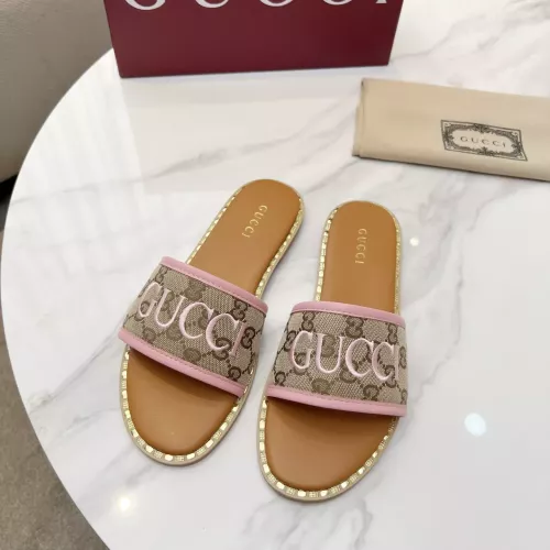 Replica Gucci Slippers For Women #1320044 $82.00 USD for Wholesale