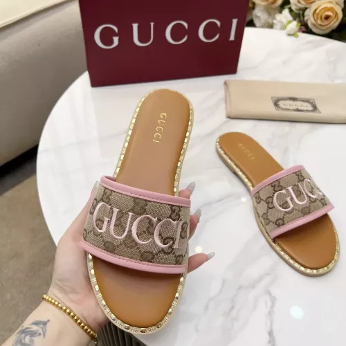 Replica Gucci Slippers For Women #1320044 $82.00 USD for Wholesale