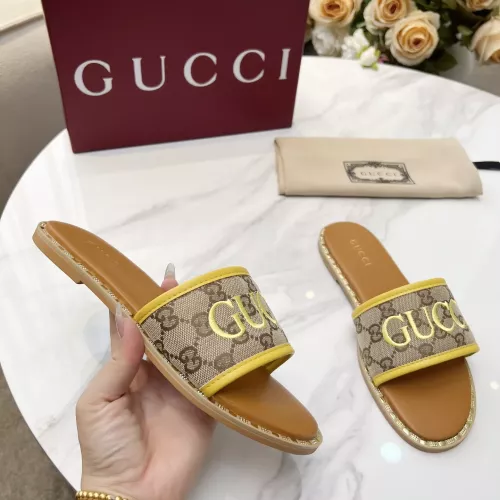 Replica Gucci Slippers For Women #1320045 $82.00 USD for Wholesale