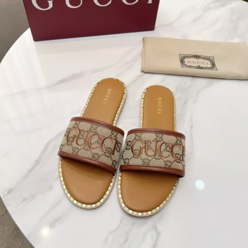 Replica Gucci Slippers For Women #1320047 $82.00 USD for Wholesale