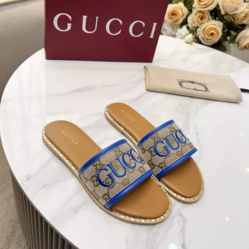 Replica Gucci Slippers For Women #1320049 $82.00 USD for Wholesale