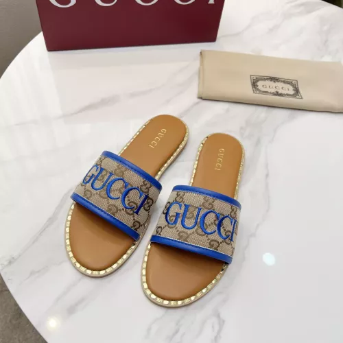 Replica Gucci Slippers For Women #1320049 $82.00 USD for Wholesale