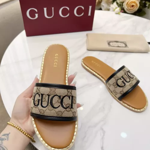 Replica Gucci Slippers For Women #1320050 $82.00 USD for Wholesale