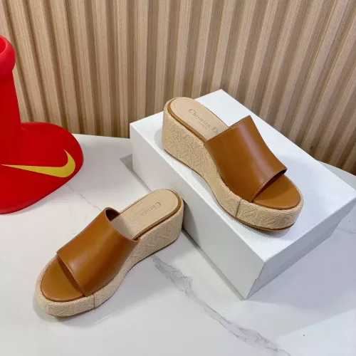 Replica Christian Dior Slippers For Women #1320150 $96.00 USD for Wholesale