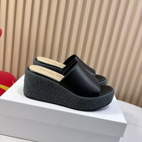 Replica Christian Dior Slippers For Women #1320151 $96.00 USD for Wholesale