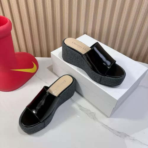 Replica Christian Dior Slippers For Women #1320152 $96.00 USD for Wholesale