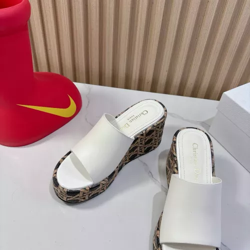 Replica Christian Dior Slippers For Women #1320153 $98.00 USD for Wholesale