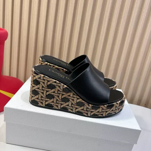 Replica Christian Dior Slippers For Women #1320155 $98.00 USD for Wholesale
